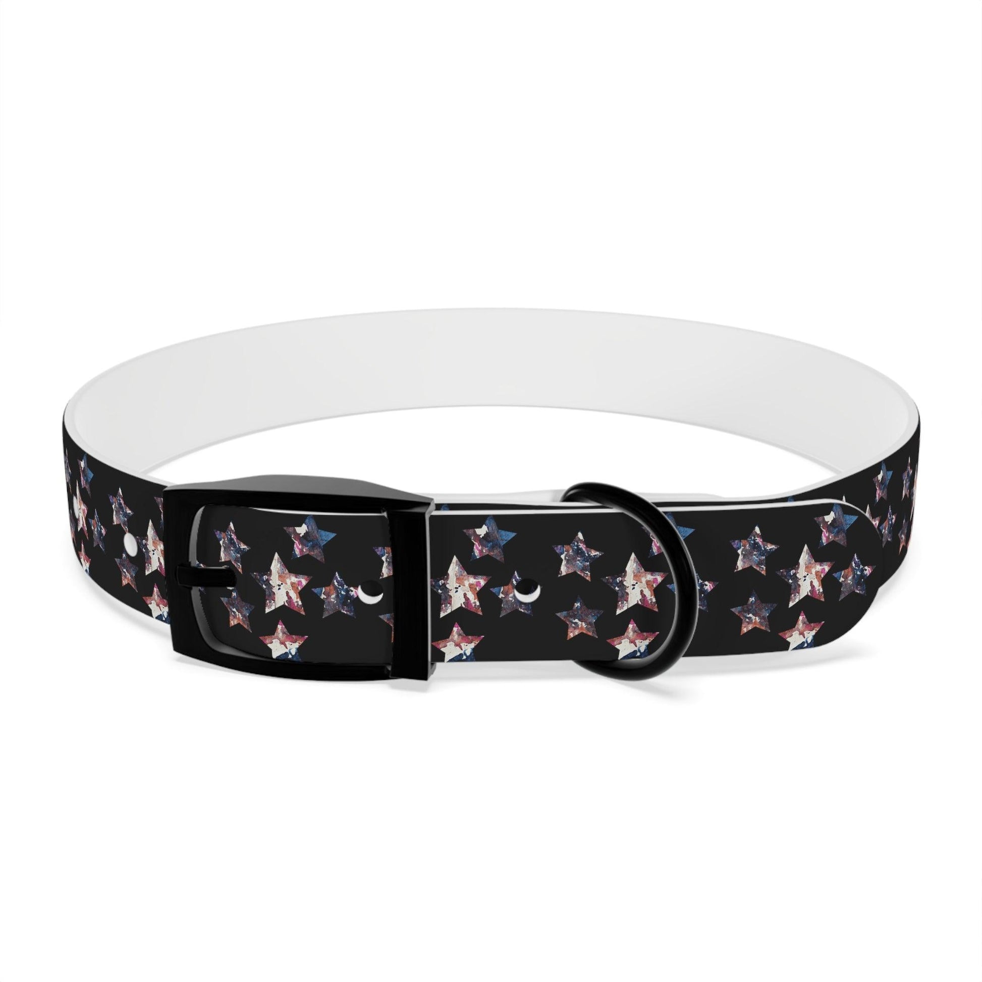 Miniaday Designs Dog Collar Black Americana - Miniaday Designs, LLC.