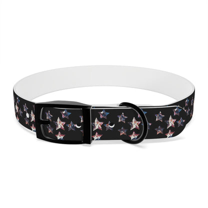 Miniaday Designs Dog Collar Black Americana - Miniaday Designs, LLC.