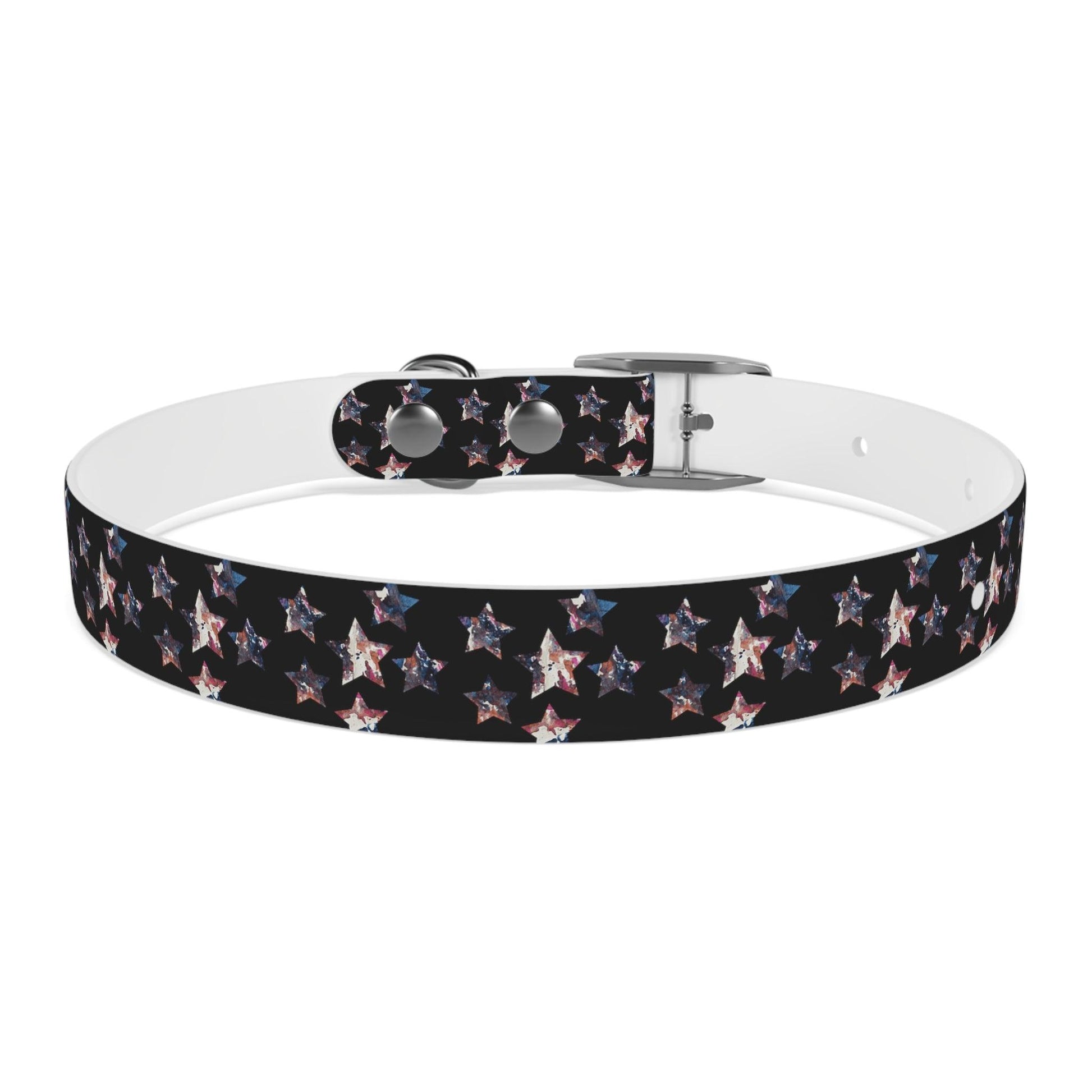 Miniaday Designs Dog Collar Black Americana - Miniaday Designs, LLC.