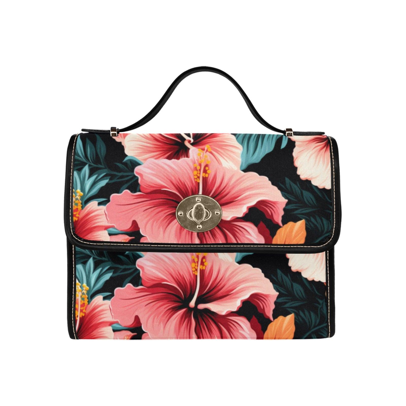 Miniaday Designs Handbags Abstract Flowers Multicolor - Miniaday Designs, LLC.