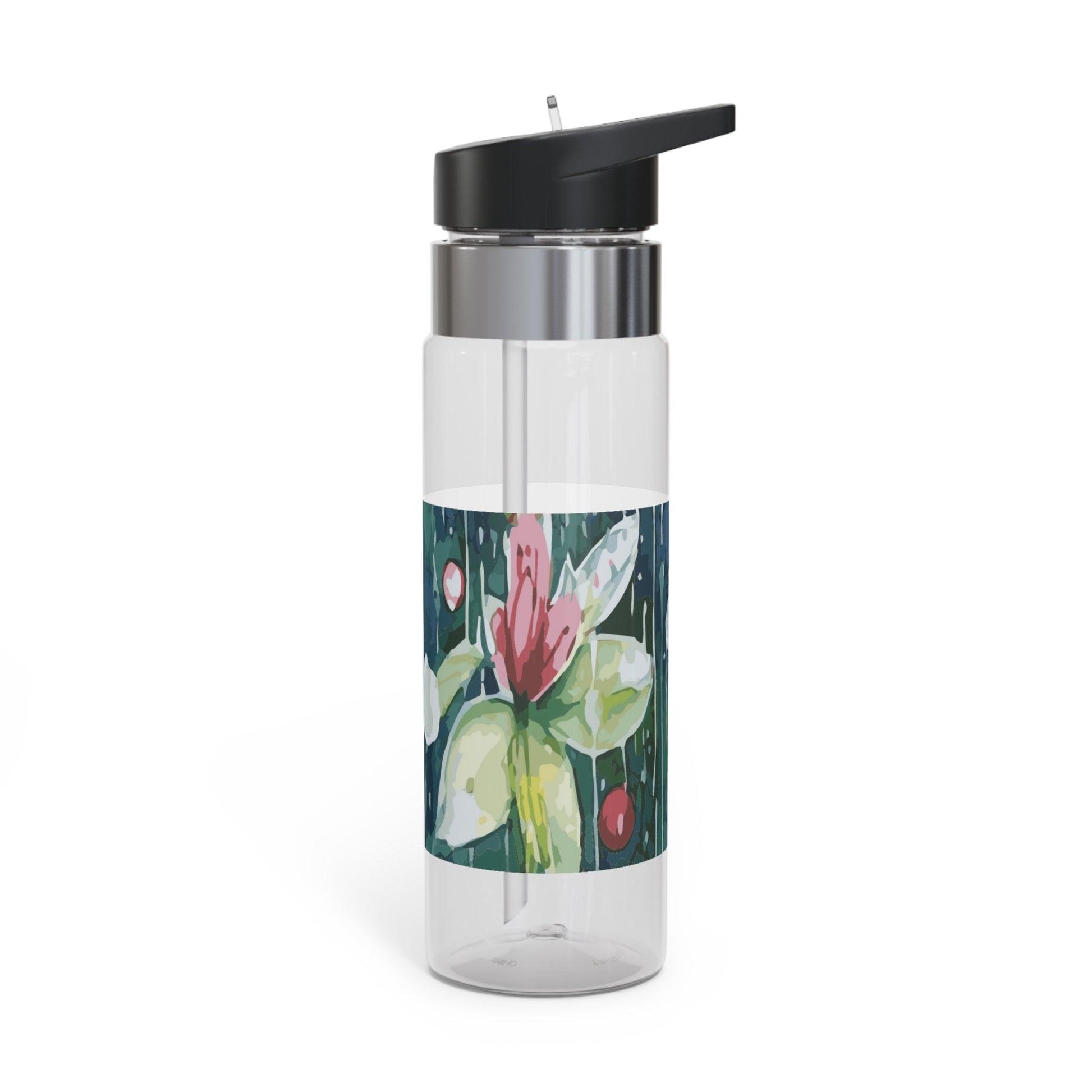Rain-kissed Lotus Whimsy Collection by Miniaday Designs, LLC. Kensington Tritan™ Sport Bottle, 20oz - Miniaday Designs, LLC.
