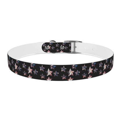 Miniaday Designs Dog Collar Black Americana - Miniaday Designs, LLC.
