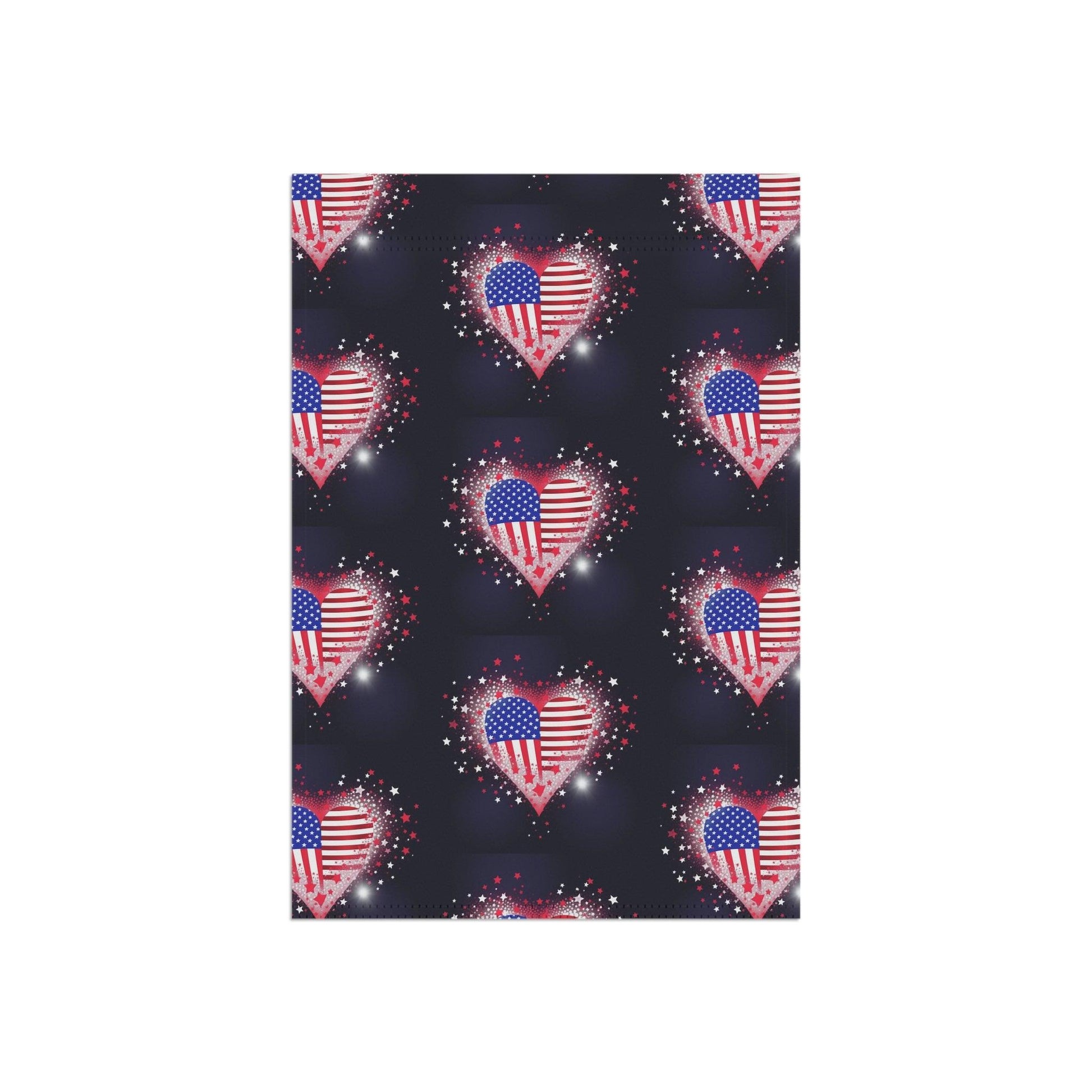 Miniaday Designs Garden & House Banner Starry Hearts - Miniaday Designs, LLC.