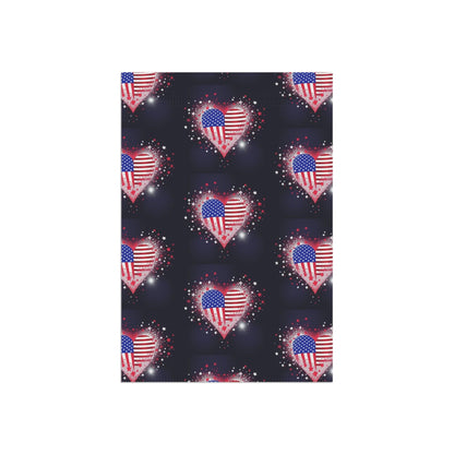 Miniaday Designs Garden & House Banner Starry Hearts - Miniaday Designs, LLC.