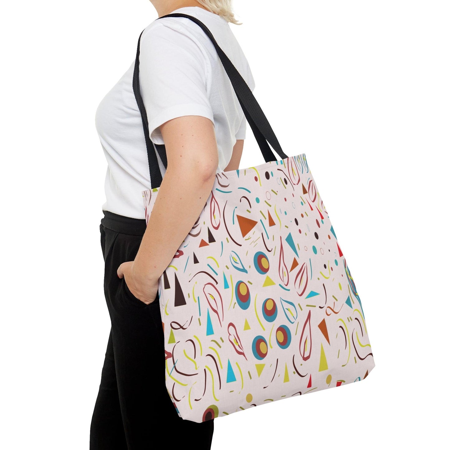 Miniaday Designs Nostalgic Confetti Tote Bag - Miniaday Designs, LLC.