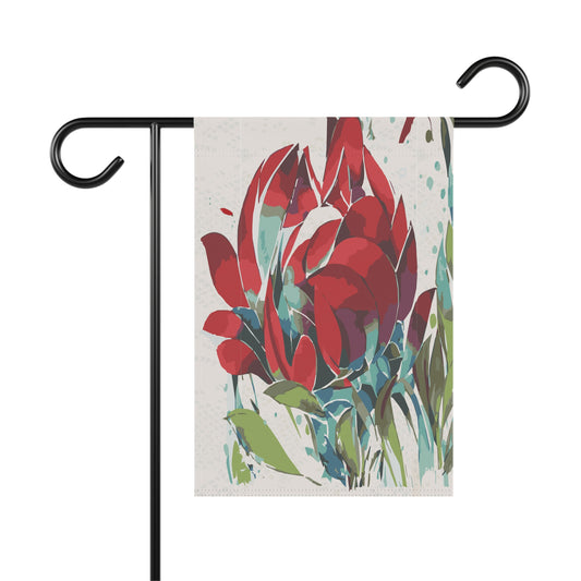 FREE SHIPPING Maroon Bloom Elegance Collection by Miniaday Designs, LLC. Garden & House Banner (2 Sizes to Choose) - Miniaday Designs, LLC.