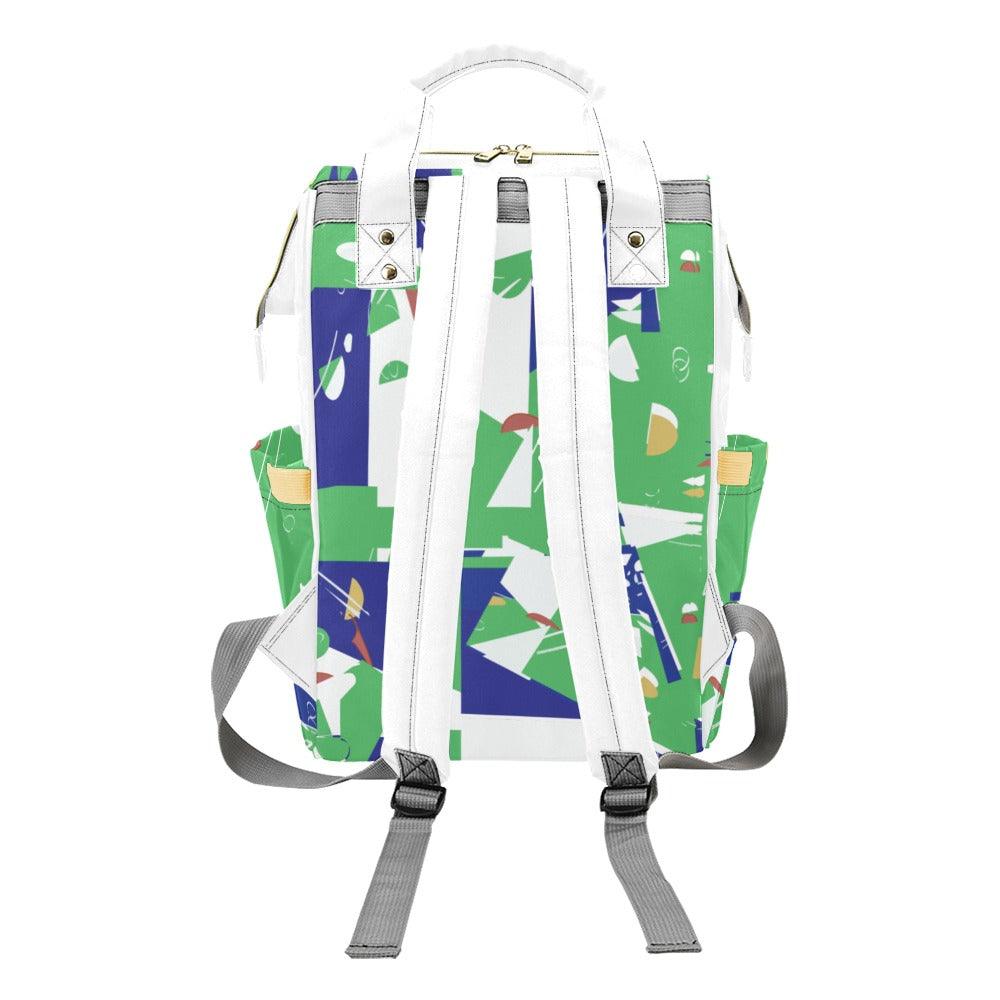 Miniaday Designs Multi-Function Backpack(Model1688) Blue - Miniaday Designs, LLC.