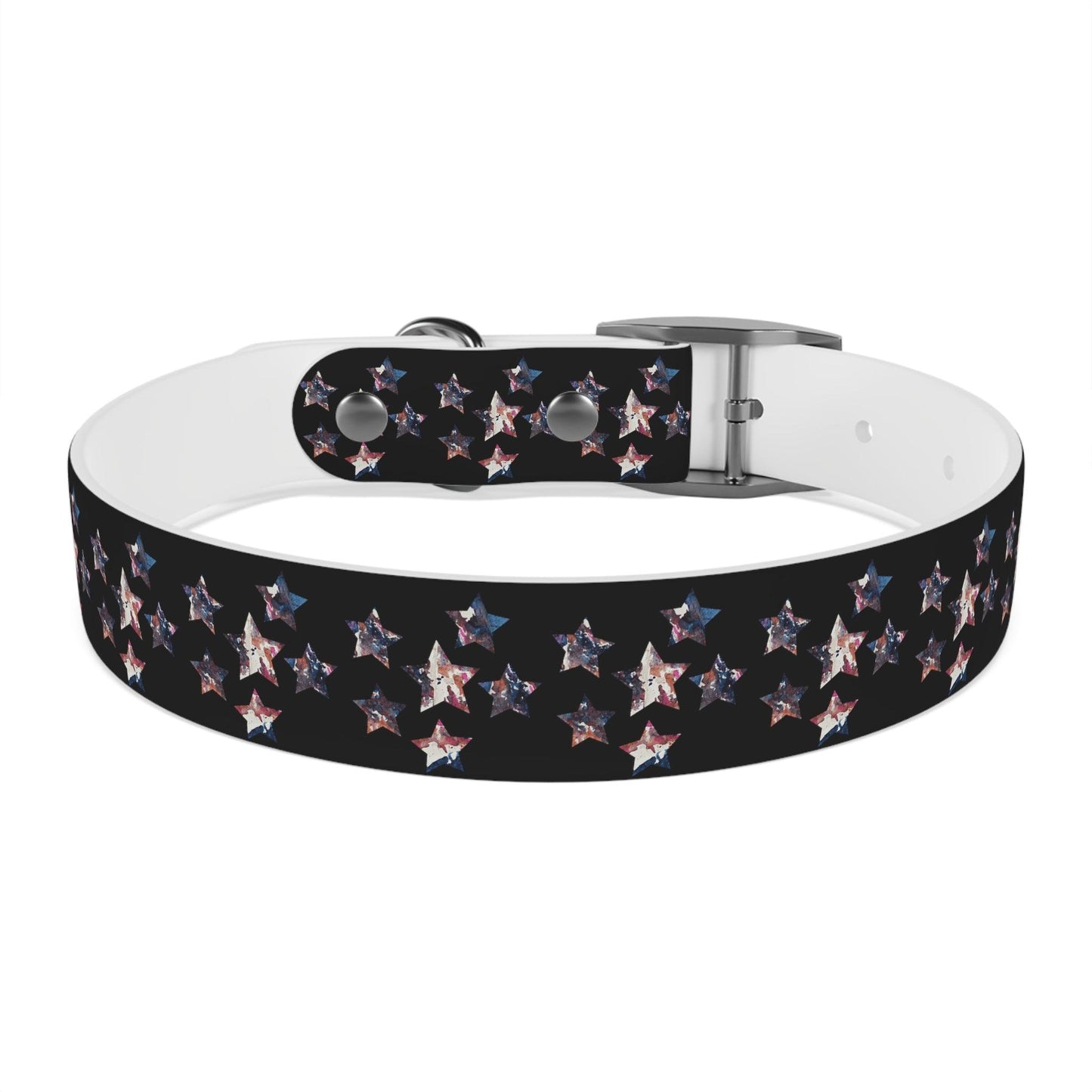 Miniaday Designs Dog Collar Black Americana - Miniaday Designs, LLC.