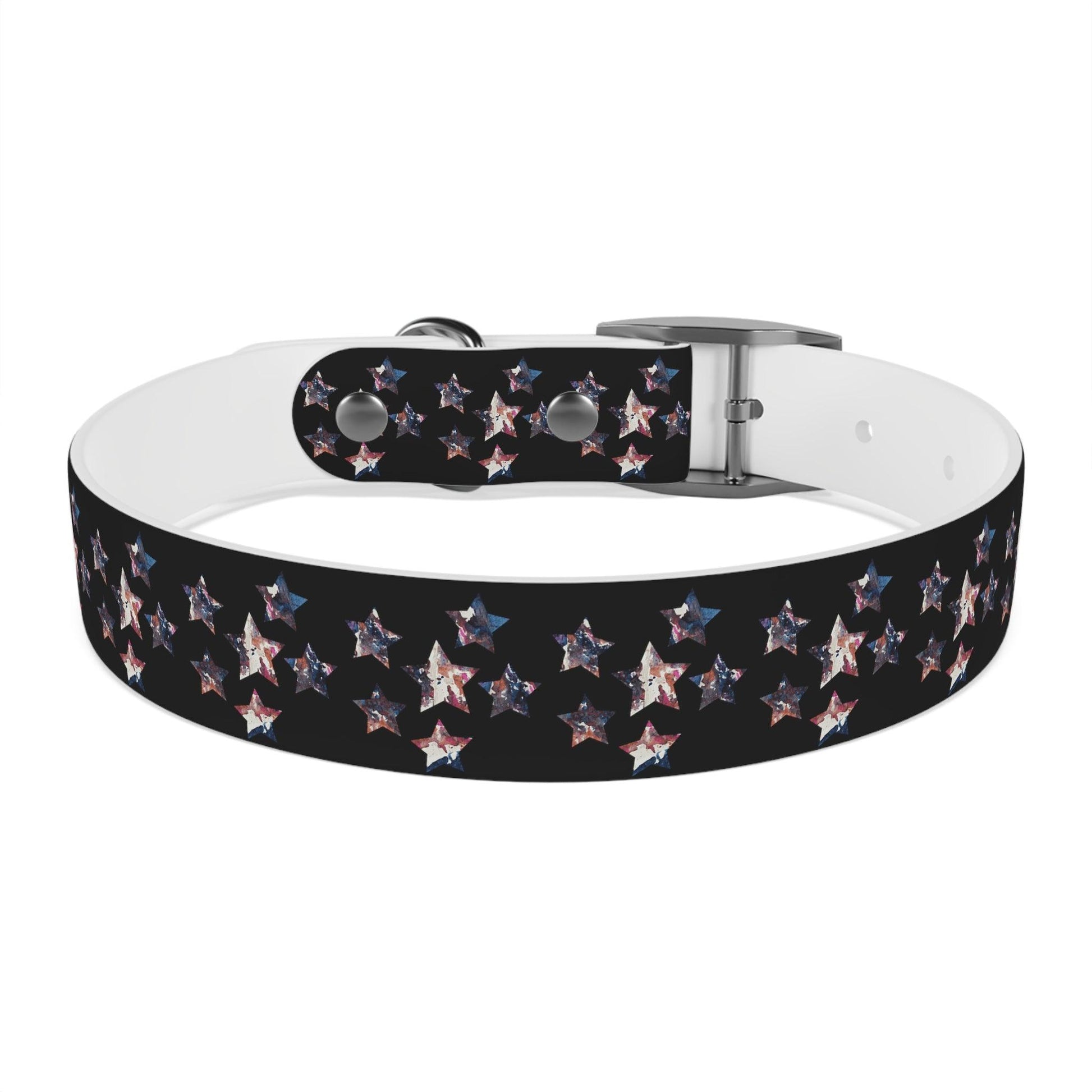 Miniaday Designs Dog Collar Black Americana - Miniaday Designs, LLC.
