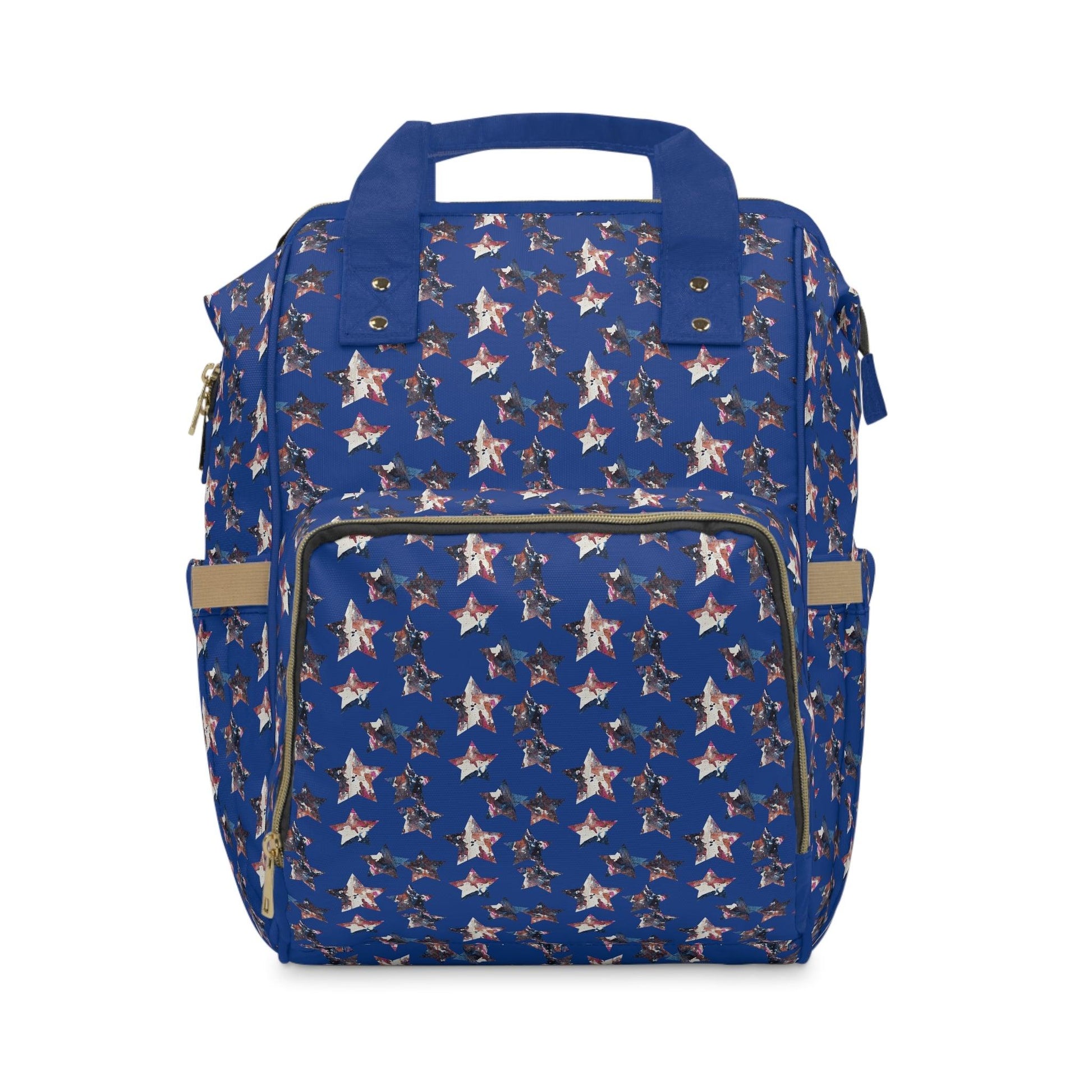 Miniaday Designs Multifunctional Diaper Backpack Blue Americana - Miniaday Designs, LLC.