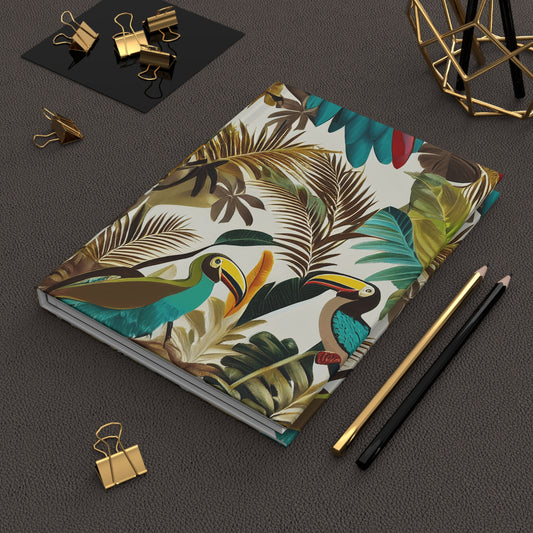 Miniaday Designs Hardcover Journal Tropical Toucan Multicolor - Miniaday Designs, LLC.