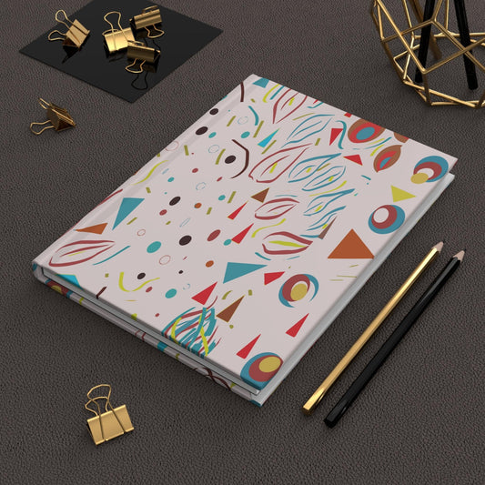 Nostalgic Confetti Carnival Collection by Miniaday Designs, LLC. Hardcover Journal Matte - Miniaday Designs, LLC.