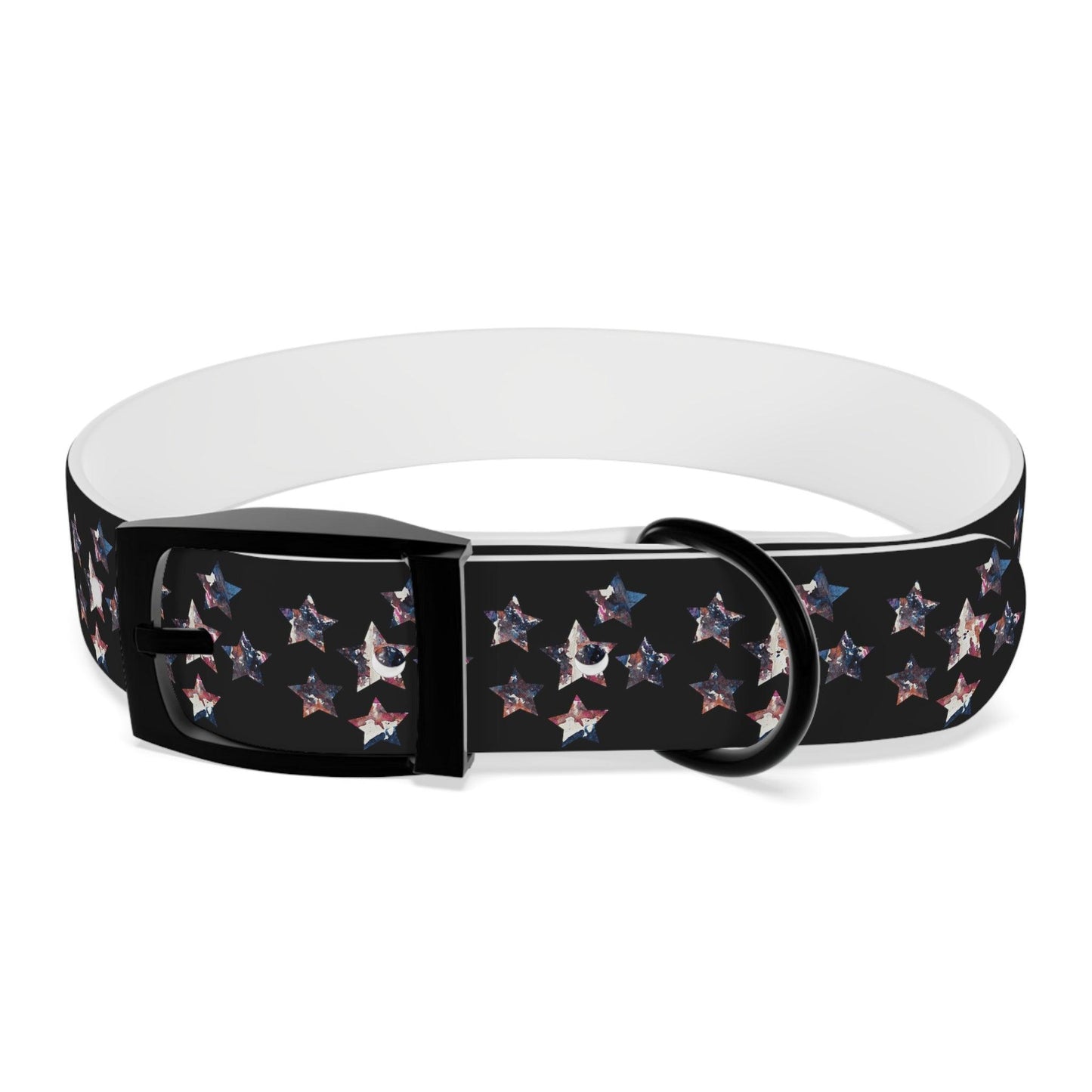 Miniaday Designs Dog Collar Black Americana - Miniaday Designs, LLC.