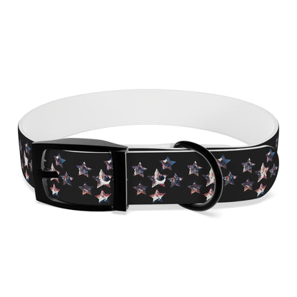 Miniaday Designs Dog Collar Black Americana - Miniaday Designs, LLC.