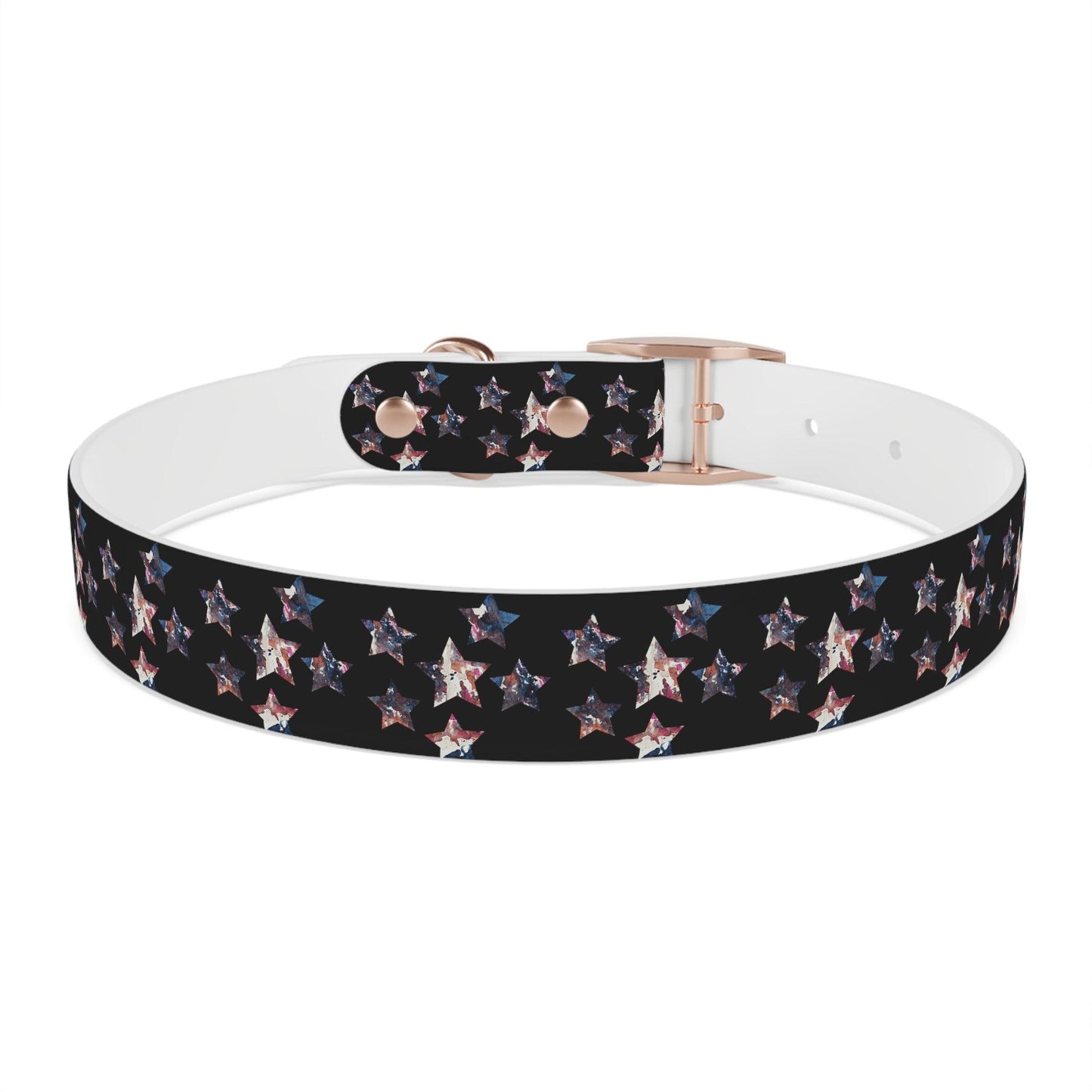 Miniaday Designs Dog Collar Black Americana - Miniaday Designs, LLC.