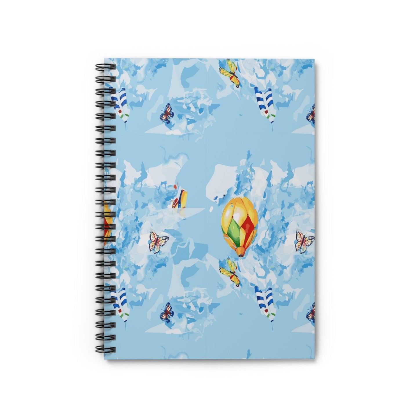 Skyward Songbird Collection by Miniaday Designs, LLC. Spiral Notebook - Ruled Line - Miniaday Designs, LLC.