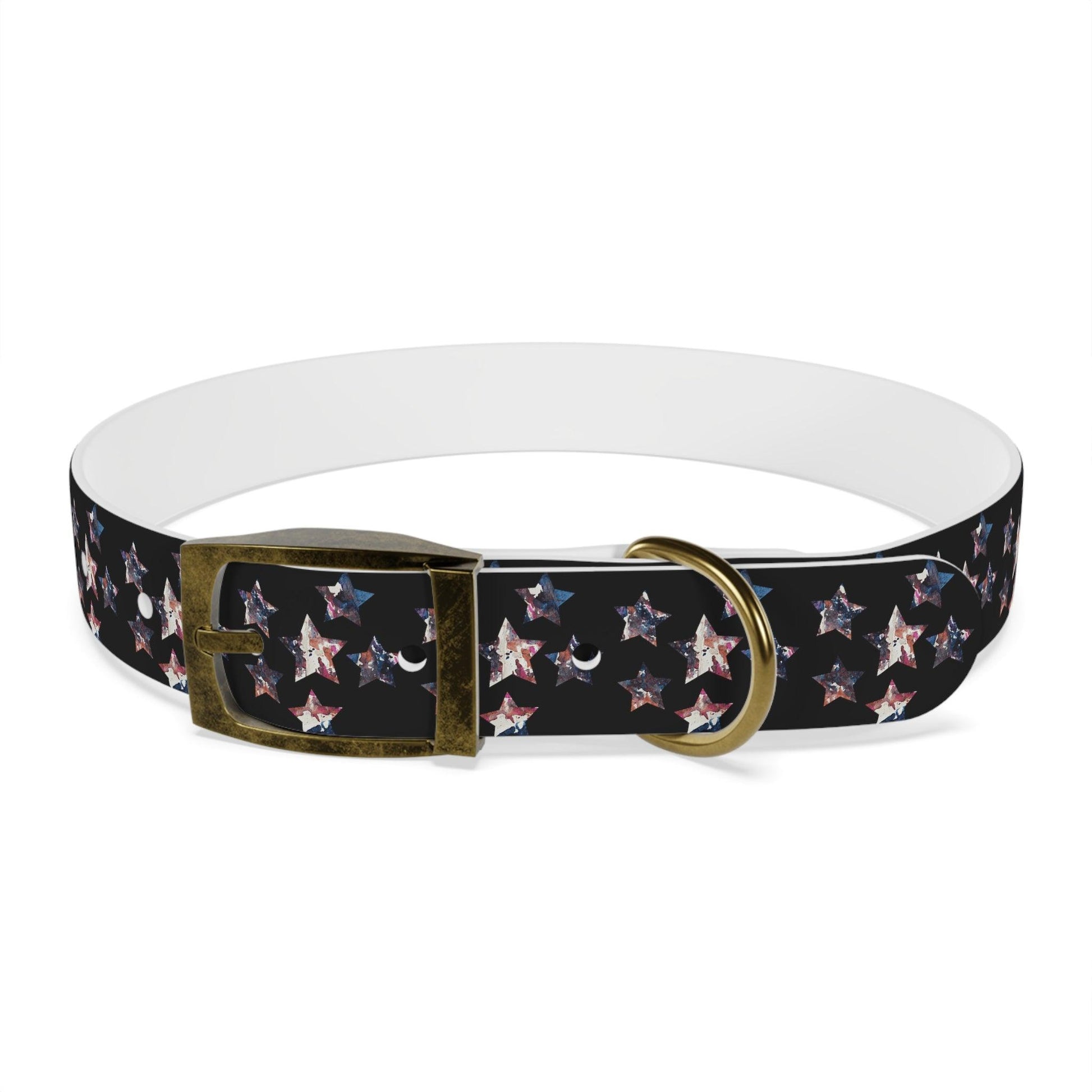 Miniaday Designs Dog Collar Black Americana - Miniaday Designs, LLC.