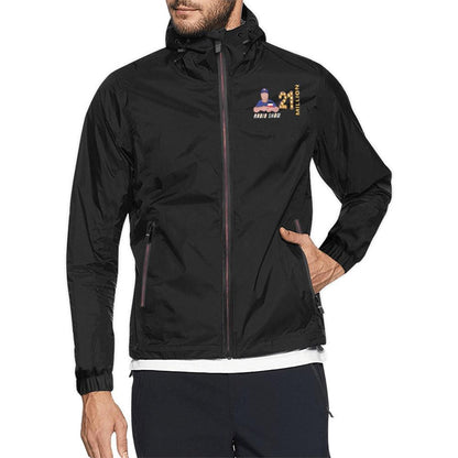 Miniaday Designs Bitcoin Ben Unisex Hoodie Windbreaker Collection - Miniaday Designs, LLC.