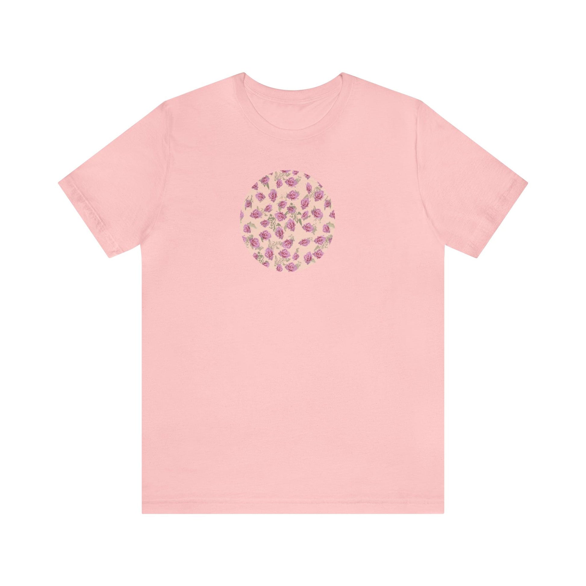 Romantic Rosette Reverie Collection by Miniaday Designs, LLC. Women's Jersey Short Sleeve Tee (S-3XL) - Miniaday Designs, LLC.