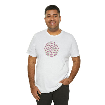 Romantic Rosette Reverie Collection by Miniaday Designs, LLC. Women's Jersey Short Sleeve Tee (S-3XL) - Miniaday Designs, LLC.