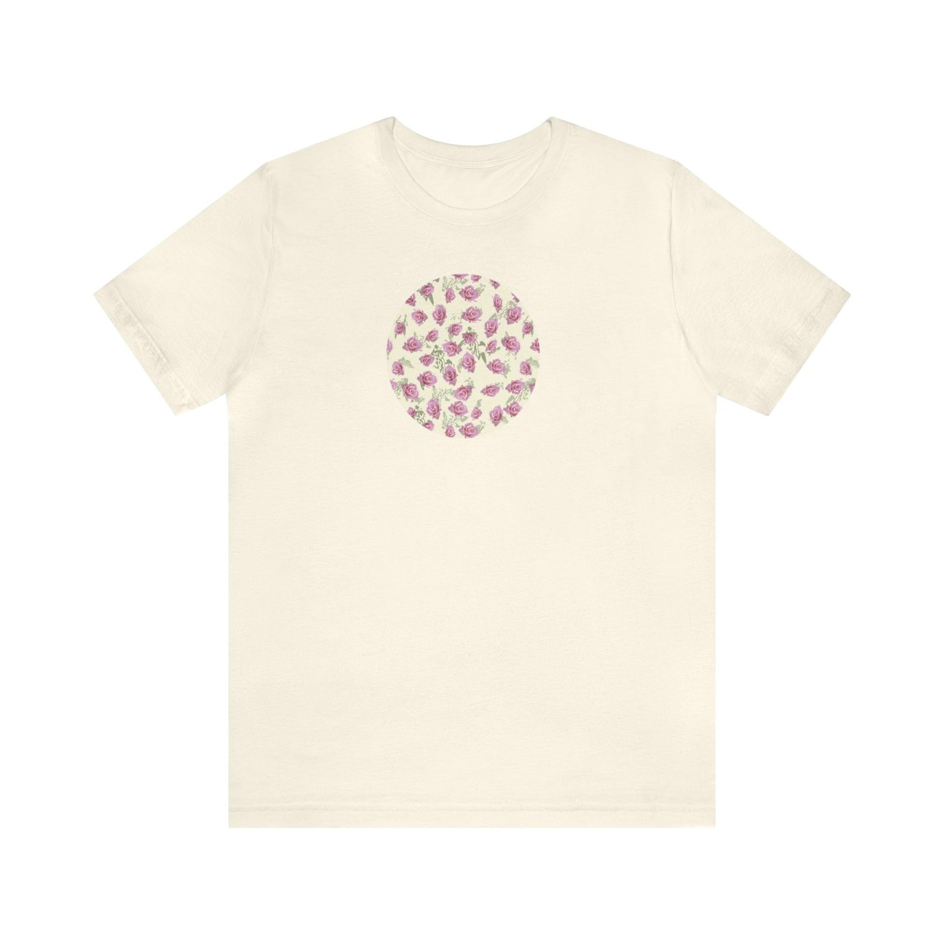 Romantic Rosette Reverie Collection by Miniaday Designs, LLC. Women's Jersey Short Sleeve Tee (S-3XL) - Miniaday Designs, LLC.