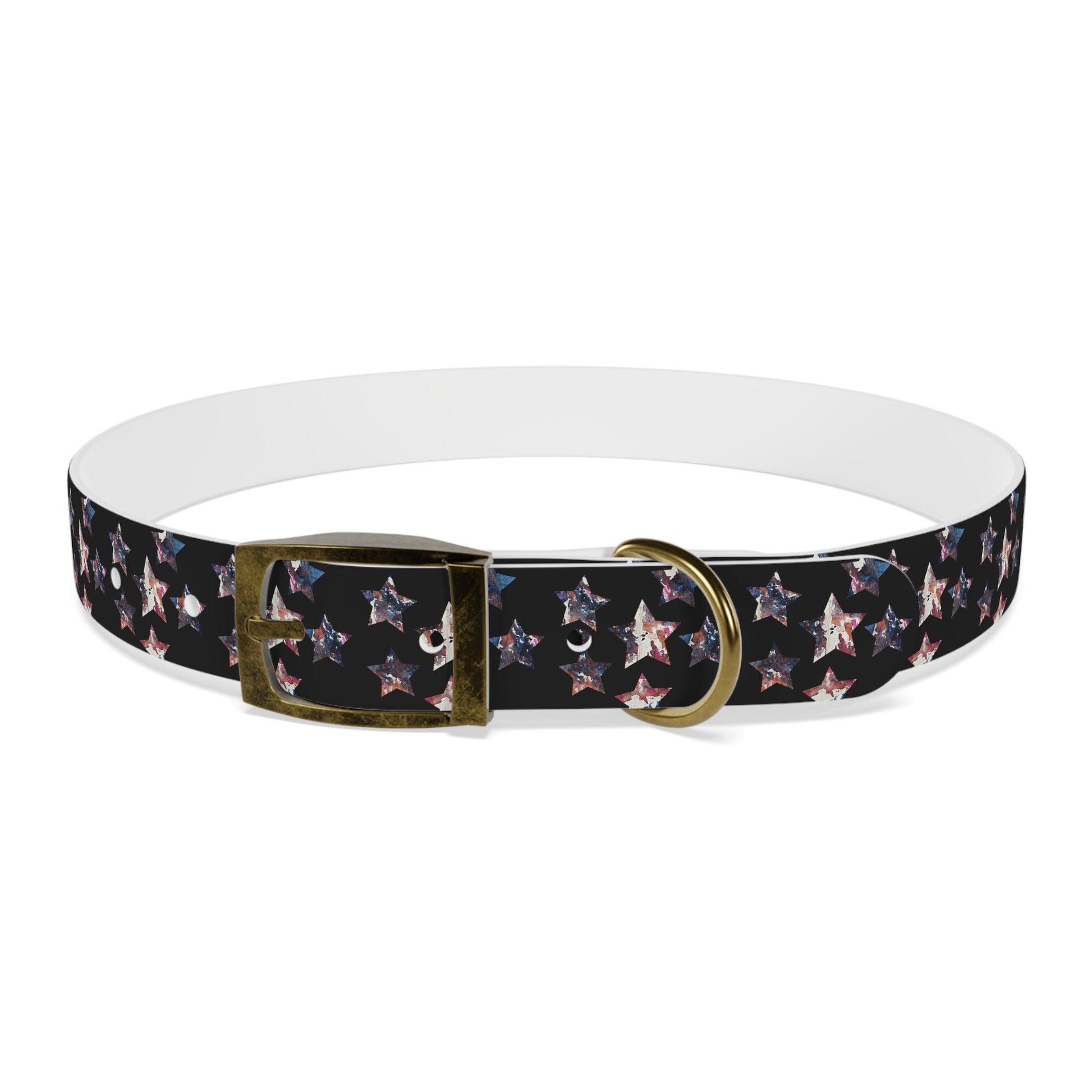 Miniaday Designs Dog Collar Black Americana - Miniaday Designs, LLC.