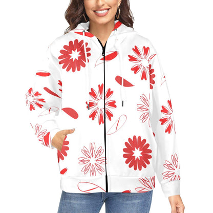 Miniaday Designs Zippered Hoodies for Women Multiple Designs - Miniaday Designs, LLC.