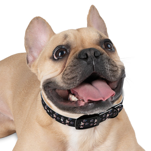 Miniaday Designs Dog Collar Black Americana - Miniaday Designs, LLC.