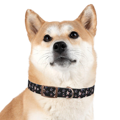 Miniaday Designs Dog Collar Black Americana - Miniaday Designs, LLC.