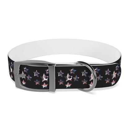 Miniaday Designs Dog Collar Black Americana - Miniaday Designs, LLC.