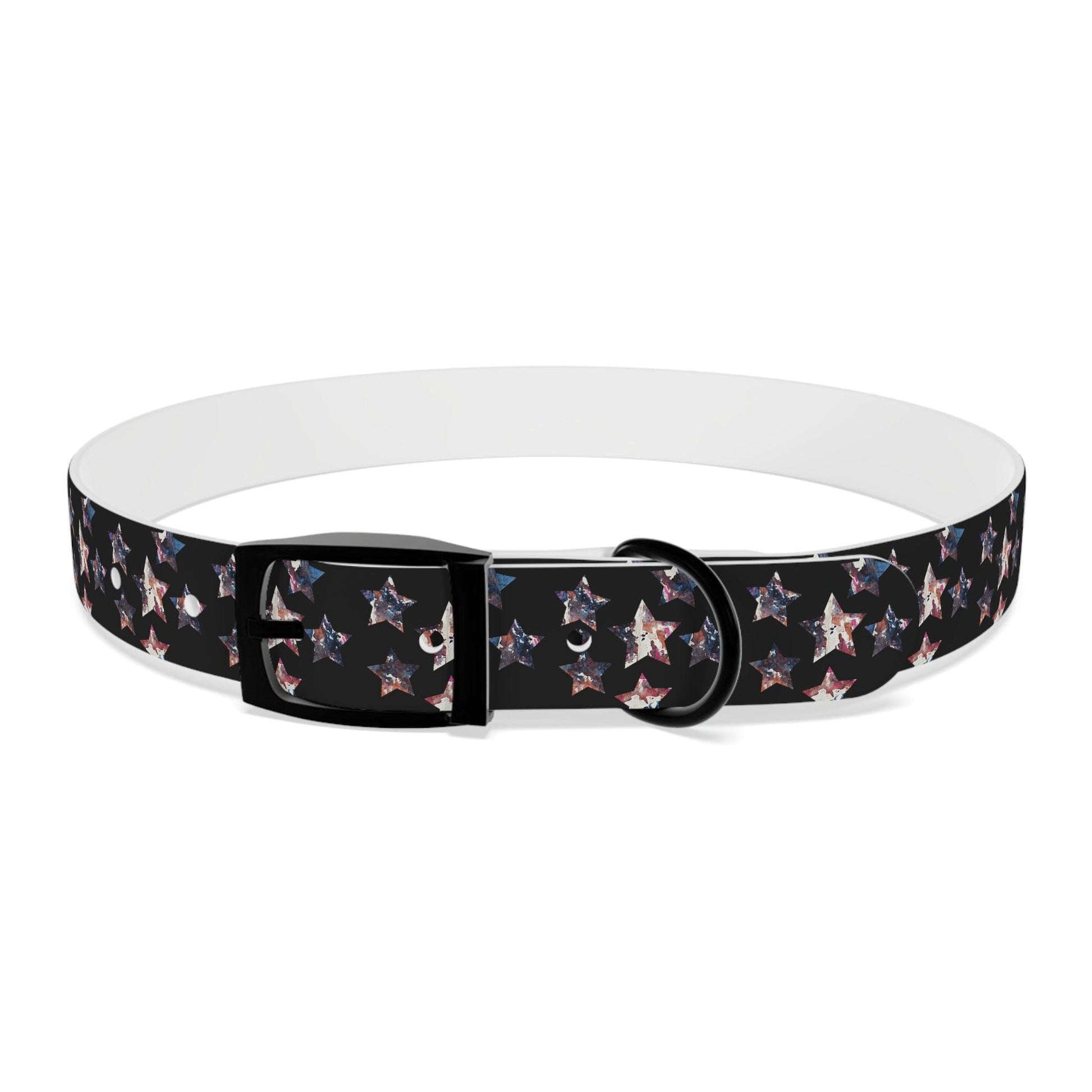 Miniaday Designs Dog Collar Black Americana - Miniaday Designs, LLC.