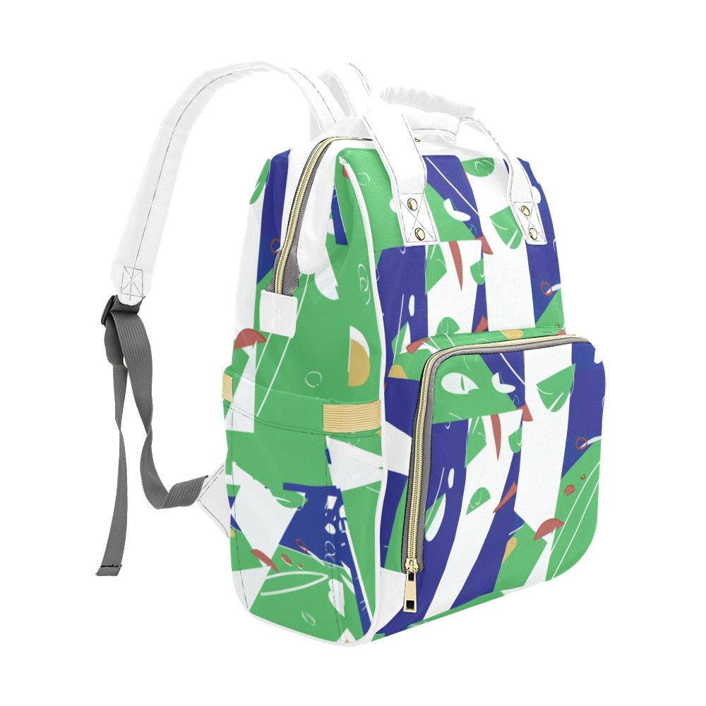 Miniaday Designs Multi-Function Backpack(Model1688) Blue - Miniaday Designs, LLC.