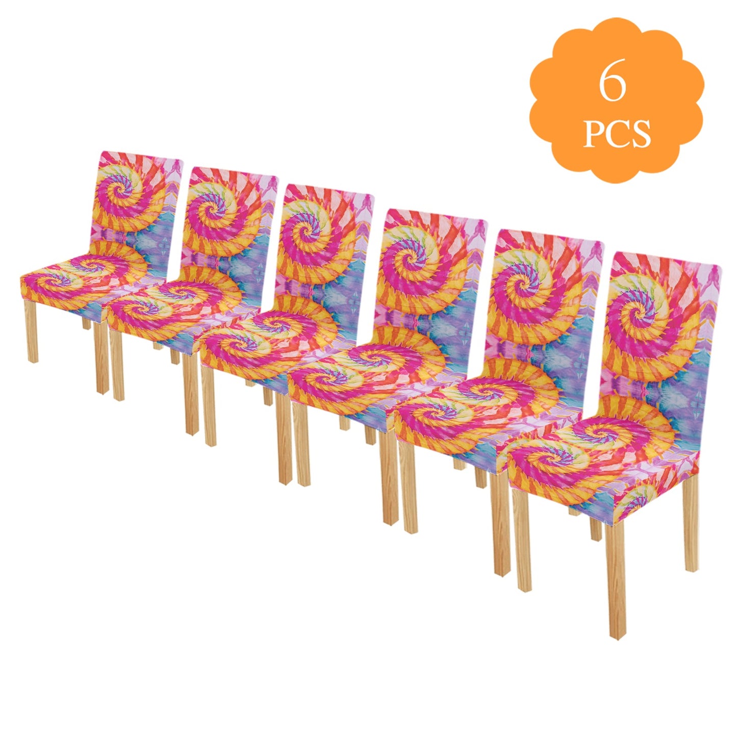 Miniaday Designs Chair Covers (6) Variety of Styles