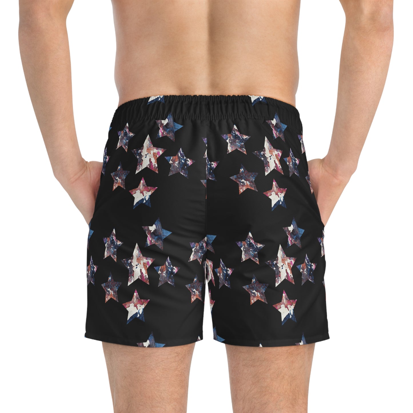 Miniaday Designs, LLC. Swim Trunks Americana Impressions Collection - Miniaday Designs, LLC.