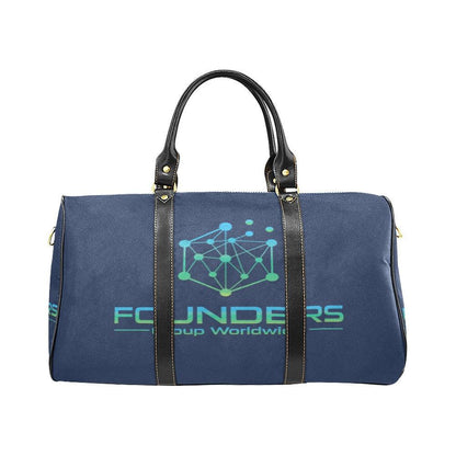 Miniaday Designs Founders Group New Waterproof Travel Bag/Large Blue Unisex - Miniaday Designs, LLC.