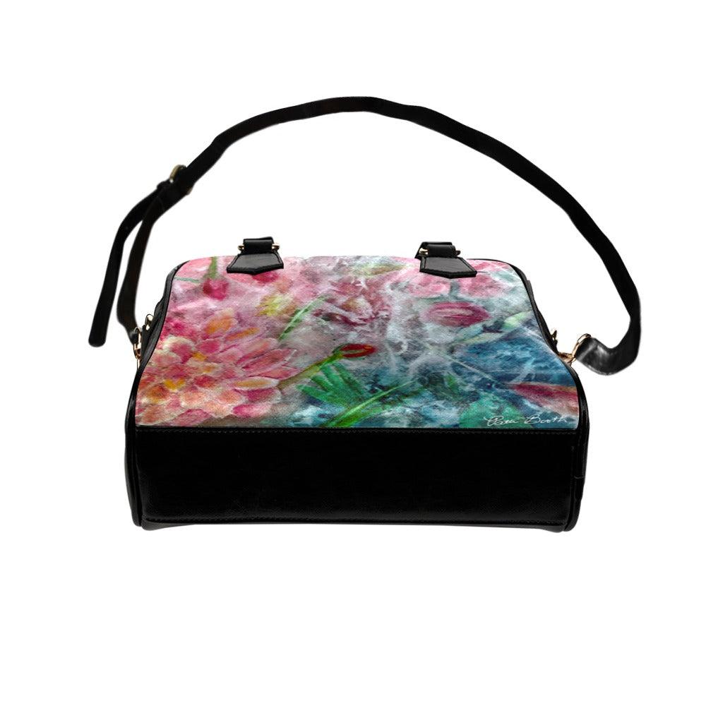 Miniaday Designs Signed Watercolor Surprise Shoulder Handbag - Miniaday Designs, LLC.