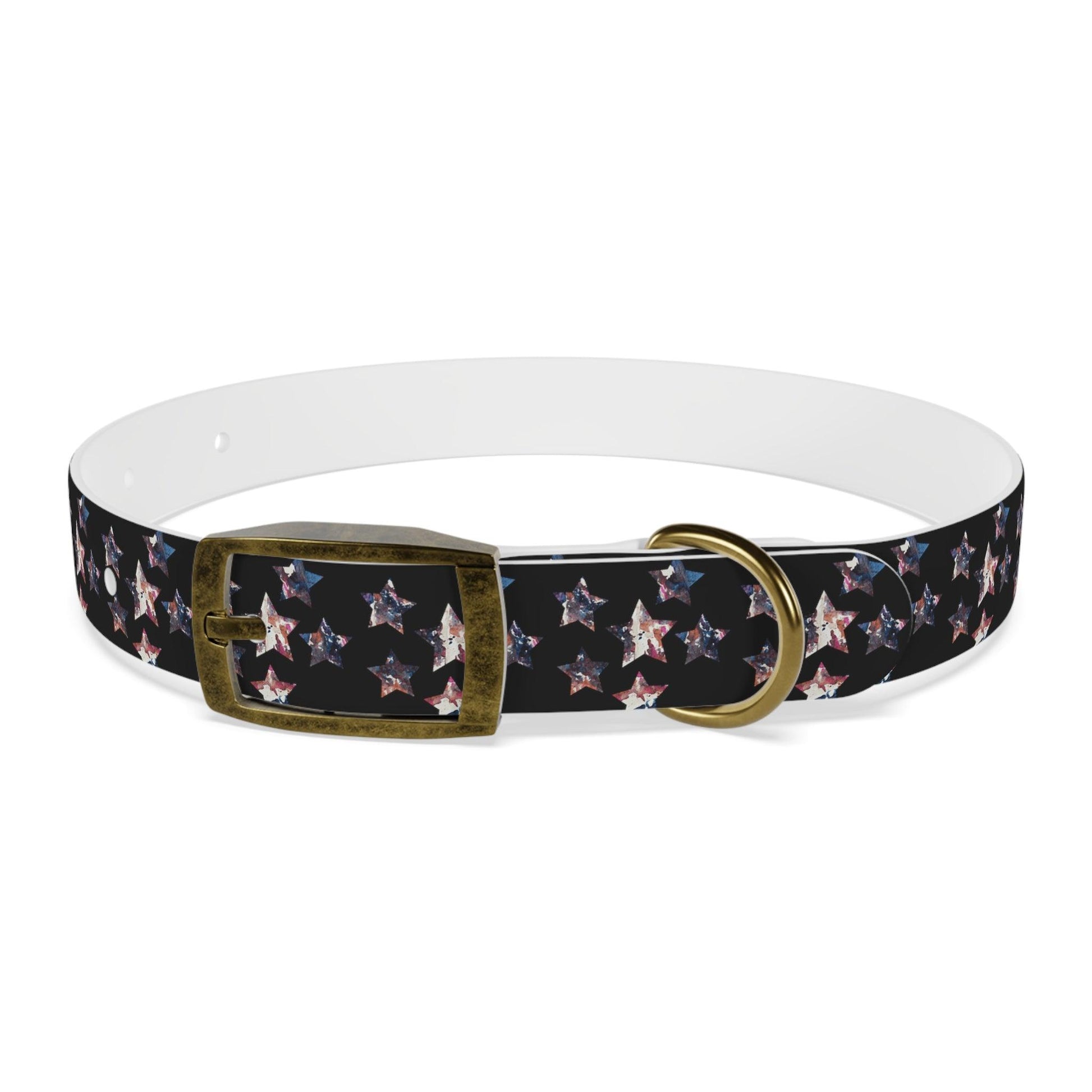 Miniaday Designs Dog Collar Black Americana - Miniaday Designs, LLC.