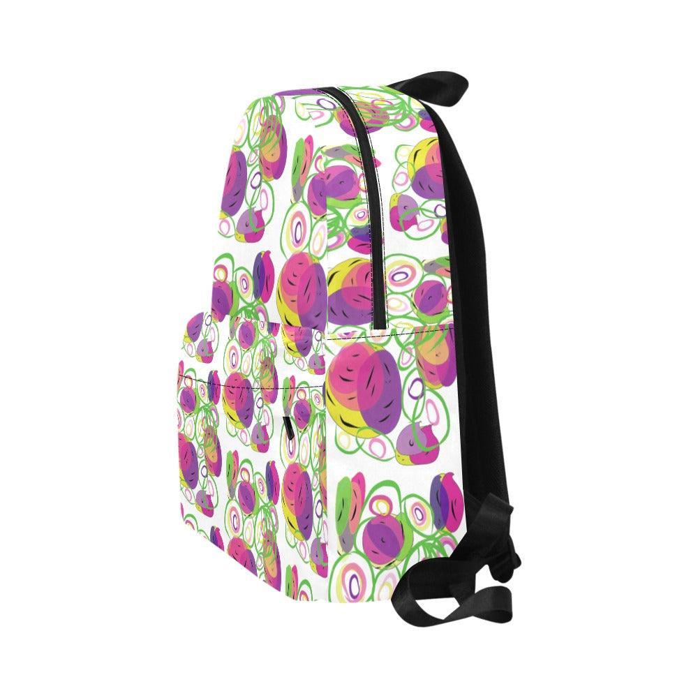Miniaday Designs Unisex Nylon Backpack Whimsical Dance - Miniaday Designs, LLC.