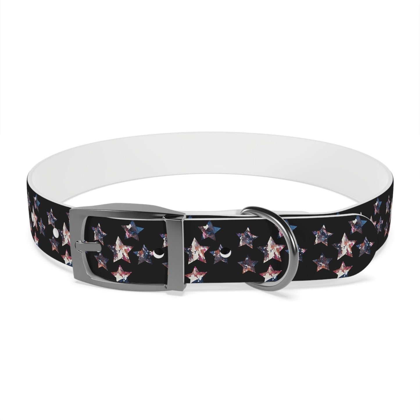 Miniaday Designs Dog Collar Black Americana - Miniaday Designs, LLC.