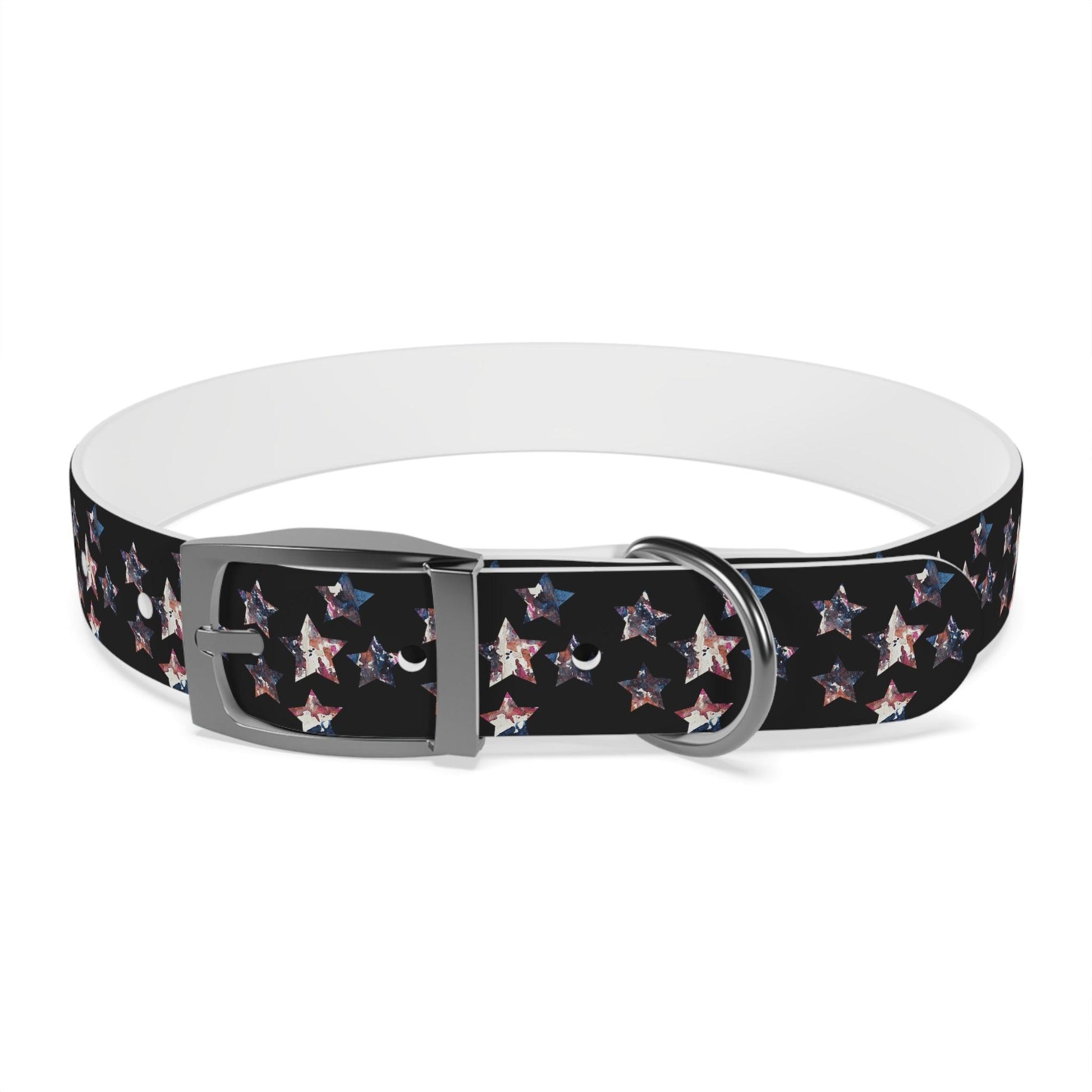 Miniaday Designs Dog Collar Black Americana - Miniaday Designs, LLC.