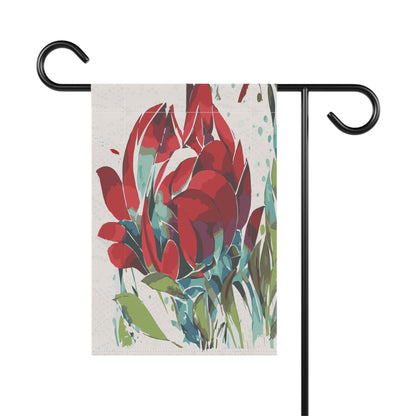 FREE SHIPPING Maroon Bloom Elegance Collection by Miniaday Designs, LLC. Garden & House Banner (2 Sizes to Choose) - Miniaday Designs, LLC.