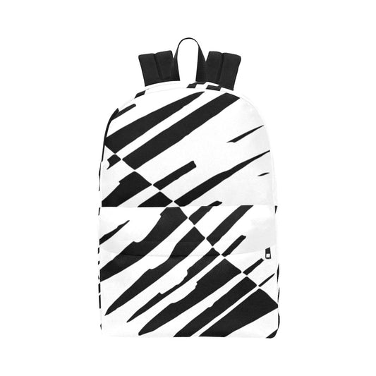 Miniaday Designs City Shadows Unisex Nylon Backpack by Ryan - Miniaday Designs, LLC.