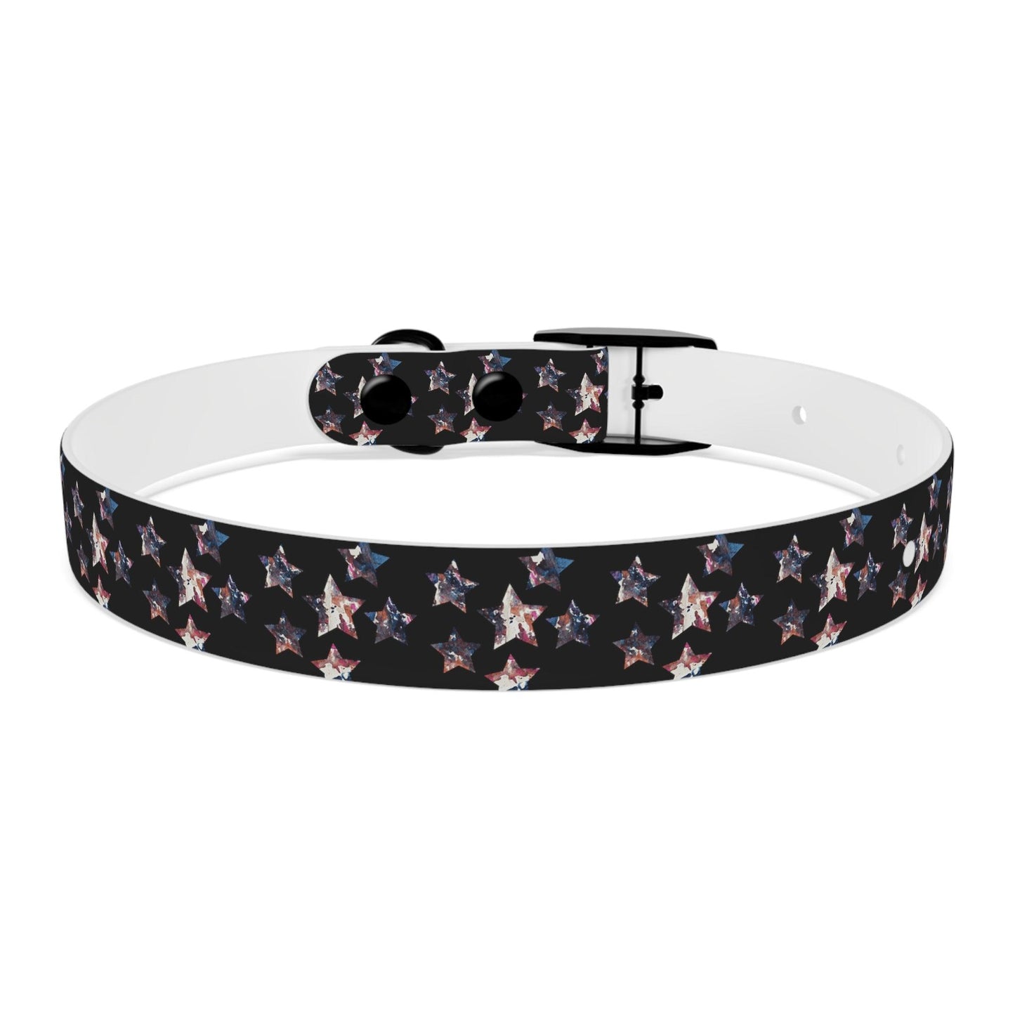 Miniaday Designs Dog Collar Black Americana - Miniaday Designs, LLC.