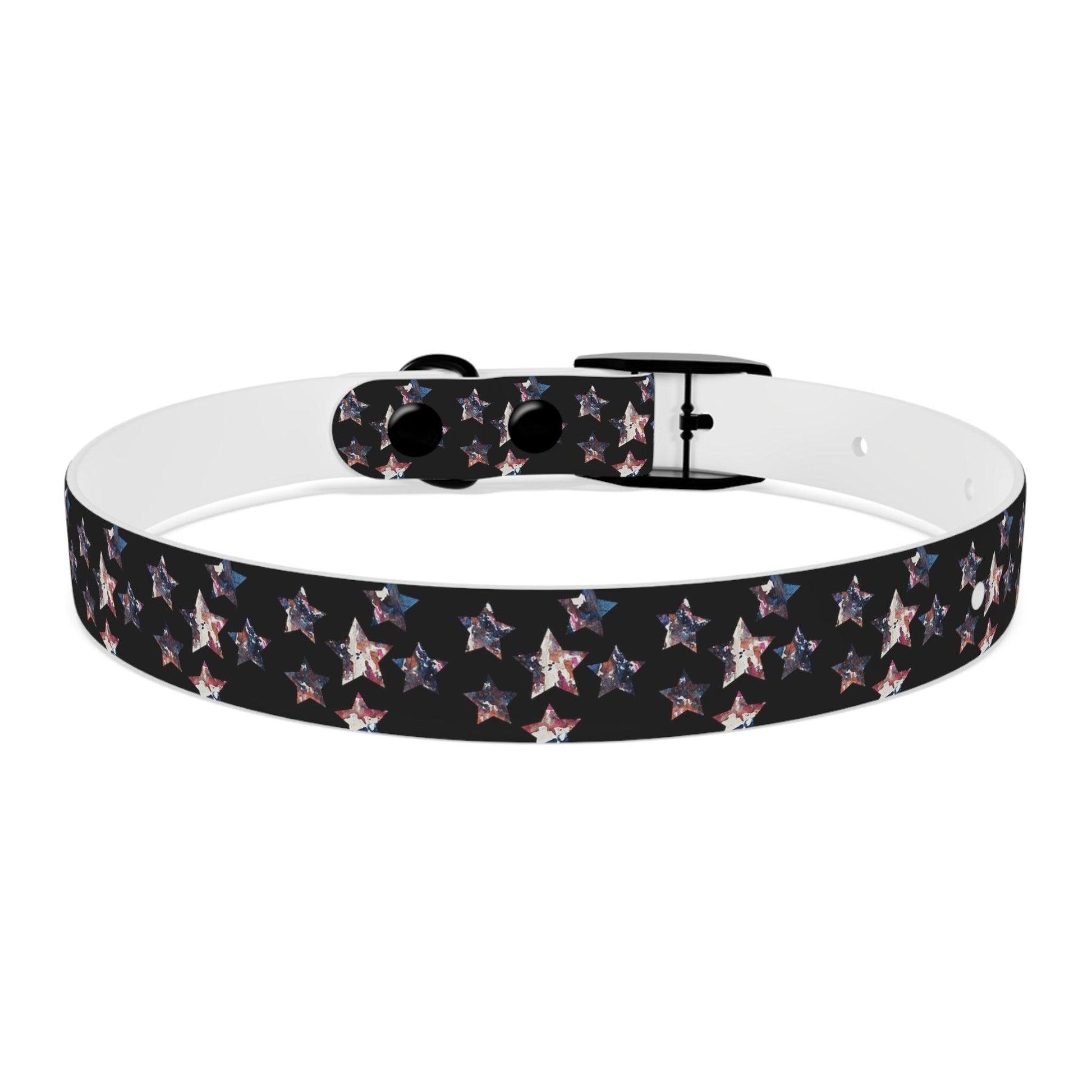 Miniaday Designs Dog Collar Black Americana - Miniaday Designs, LLC.