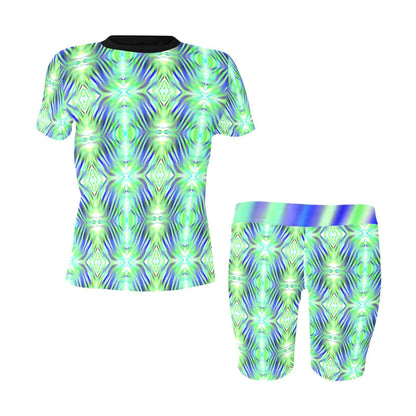 Miniaday Designs Yoga Bodycon Set Kaleidoscope Vision - Miniaday Designs, LLC.
