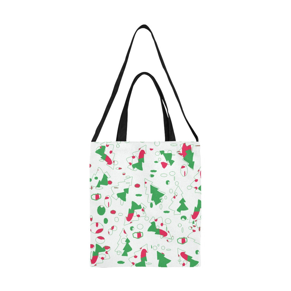 Christmas Confetti Artist-Designed Canvas Tote | Miniaday Designs
