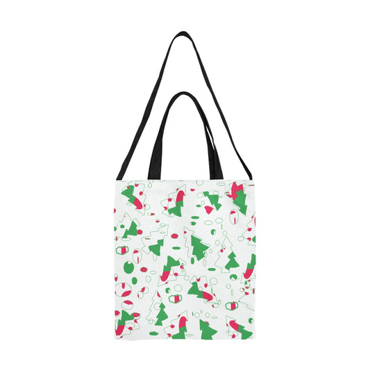 Christmas Confetti Artist-Designed Canvas Tote | Miniaday Designs