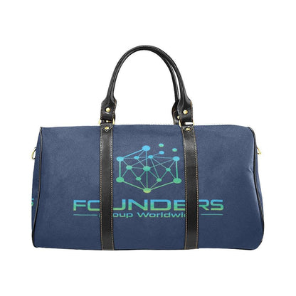 Miniaday Designs Founders Group New Waterproof Travel Bag/Large Blue Unisex - Miniaday Designs, LLC.
