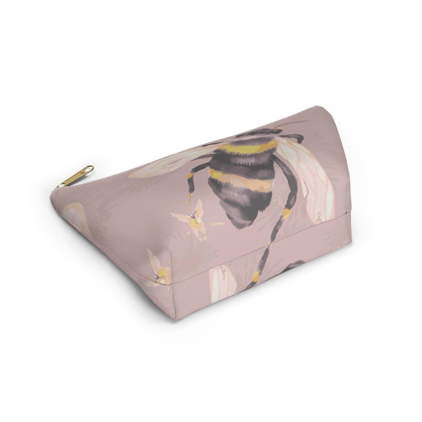 Bee-utiful Garden Banquet Collection by Miniaday Designs, LLC. Accessory Pouch w T-bottom - Miniaday Designs, LLC.