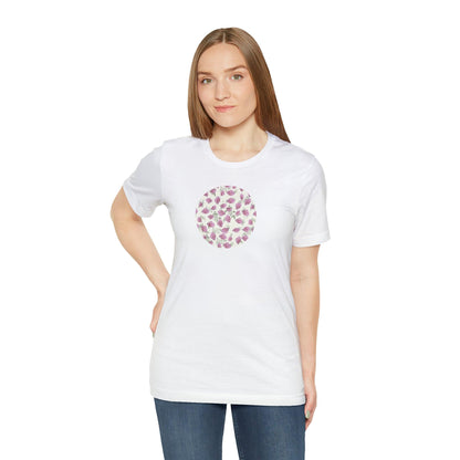 Romantic Rosette Reverie Collection by Miniaday Designs, LLC. Women's Jersey Short Sleeve Tee (S-3XL) - Miniaday Designs, LLC.